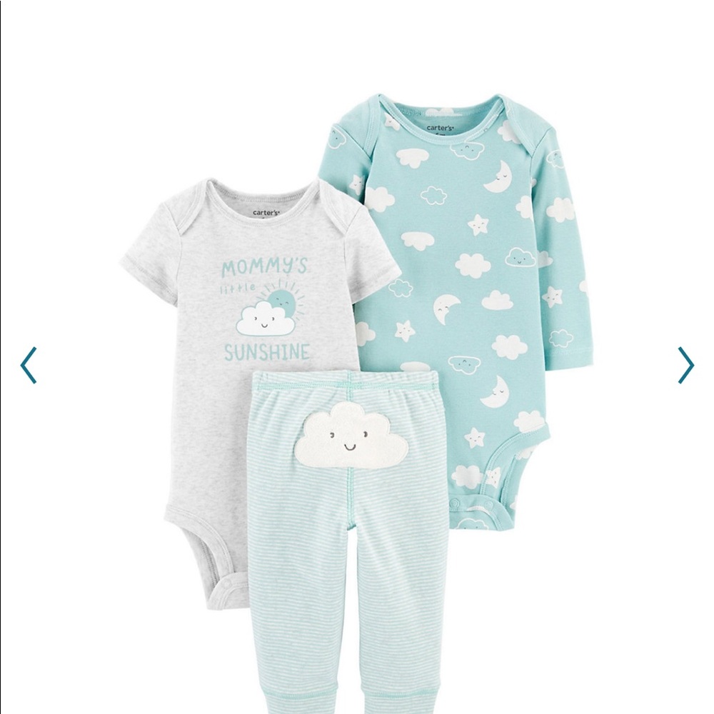 Carter’s cloud outfit